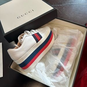 Gucci platform sneakers